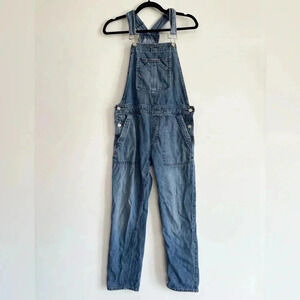 GAP Denim Women’s Jean Overalls Blue Classic Buckle Pants Adjustable